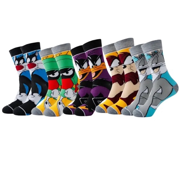 UNBRANDED | Looney Tunes Character Socks (UNISEX SIZE 6-10) - Picture 1 of 1